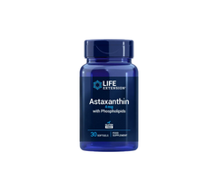 Astaksantinas 4 mg su fosfolipidais, 30 kapsulių papildas, Longevityshop.lt