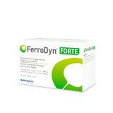 Ferodyn Forte, geležis 45 mg (bisglicinatas), vitaminas B6 ir folio rūgštis, 90 kapsulių