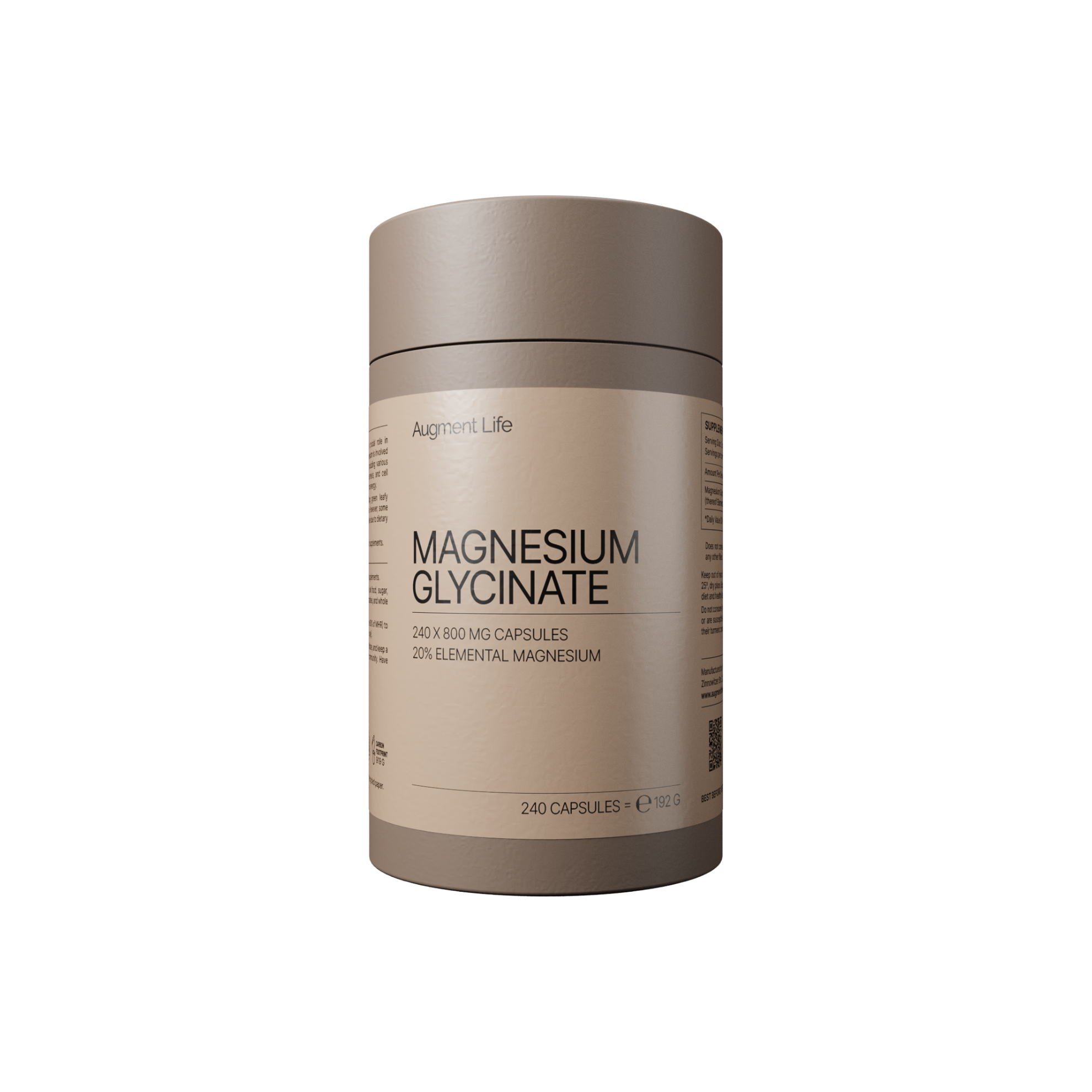 Magnio glicinatas 800 mg, 20 % elementinio magnio