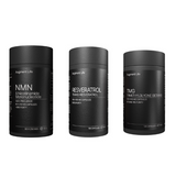 SUPER ILGAAMŽIŠKUMO RINKINYS: NMN + Trans-Resveratrol + TMG (Betaine)